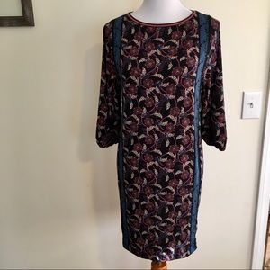 Max Studio Boho Dress XS Paisley Bohemian